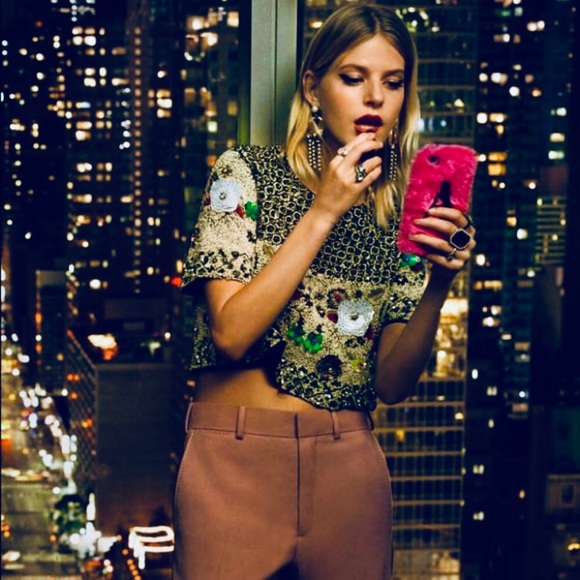 Zara Tops - Zara limited edition bejewelled top new with tags